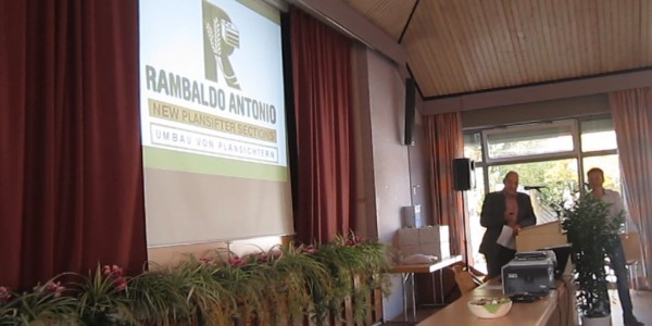 Rambaldo Antonio conferenza a Volkach 2015